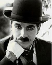 На фото Чарли Чаплин