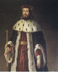На фото Альфонсо II Целомудренный (король Арагона)