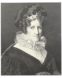 На фото Августа-Каролина Рёйсс фон Эберсдорф