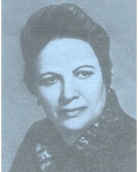 На фото Зарифа Исмаил гызы Будагова