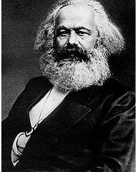 На фото Карл Маркс